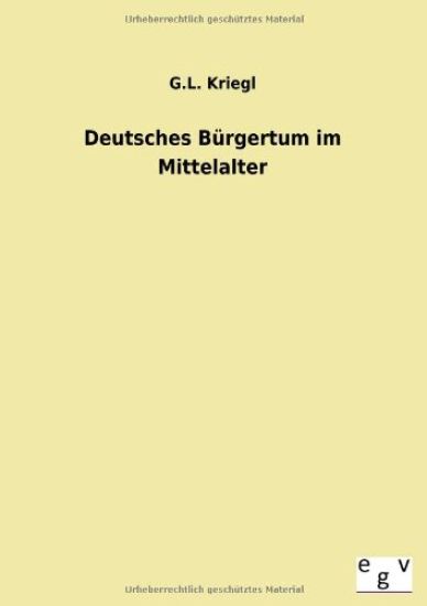Deutsches Bürgertum im Mittelalter