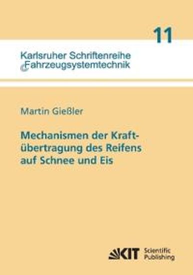 Mechanismen der Kraftübertragung des Reifens auf Schnee und Eis
