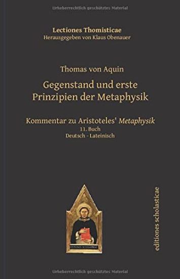 Gegenstand und erste Prinzipien der Metaphysik