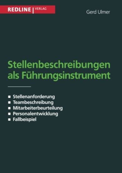 Stellenbeschreibung als Führungsinstrument