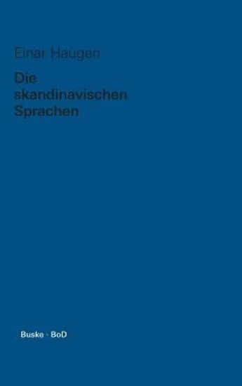Die skandinavischen Sprachen