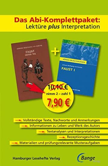Faust I - Das Abi-Komplettpaket: Lektüre plus Interpretation