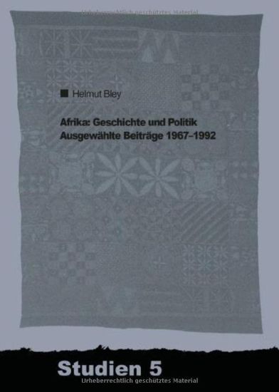 Afrika: Ausgewählte Beiträge 1967-1992