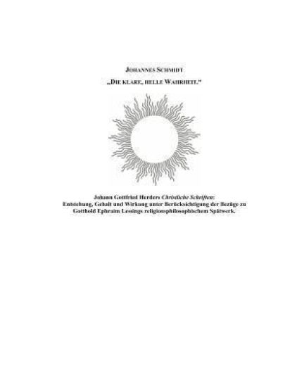 Die klare, helle Wahrheit