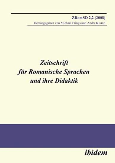 Zeitschrift f?r Romanische Sprachen und ihre Didaktik. Heft 2.2