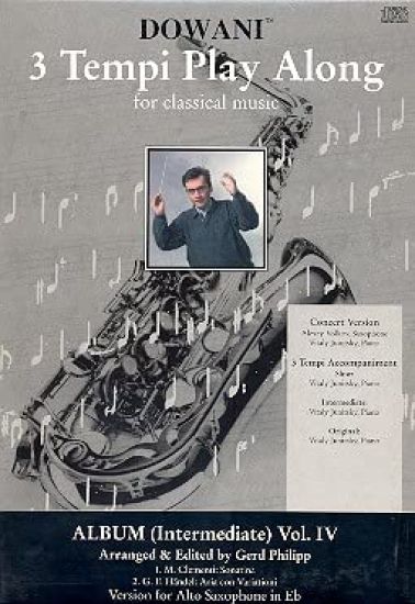 Album Vol. IV (Intermediate) for Alto Saxophone in Eb and Piano