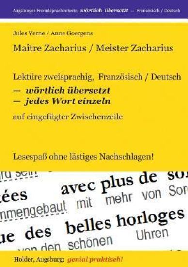 Maître Zacharius / Meister Zacharius