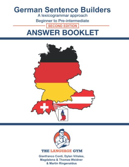 German Sentence Builder - Answer Booklet 2nd Ed.