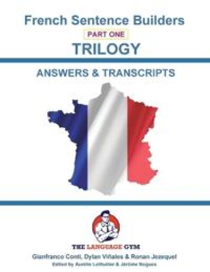 FRENCH SENTENCE BUILDERS - Trilogy - ANSWER BOOK