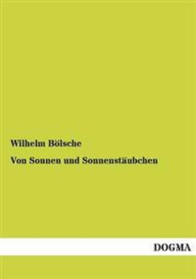 Von Sonnen Und Sonnenstaubchen