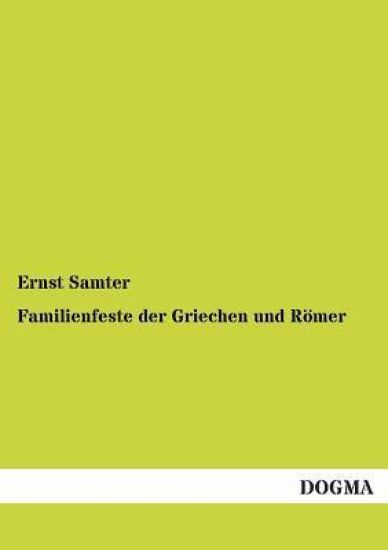 Familienfeste Der Griechen Und Romer