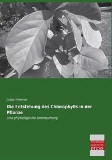 Die Entstehung Des Chlorophylls in Der Pflanze