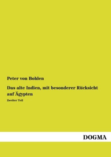 Das alte Indien, mit besonderer Rücksicht auf Ägypten