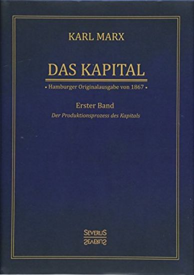 Das Kapital - Karl Marx. Hamburger Originalausgabe von 1867