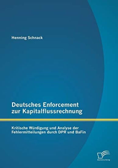 Deutsches Enforcement zur Kapitalflussrechnung