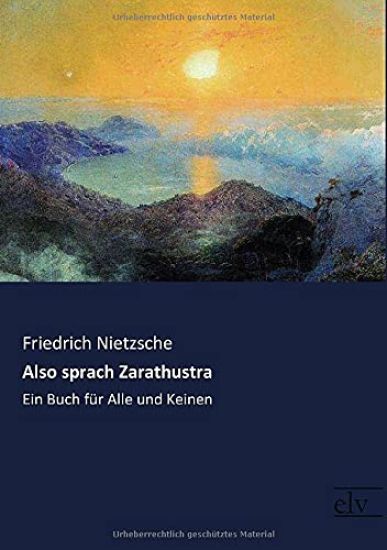 Kansikuva: Also sprach Zarathustra