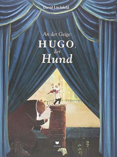 An der Geige: Hugo, der Hund!