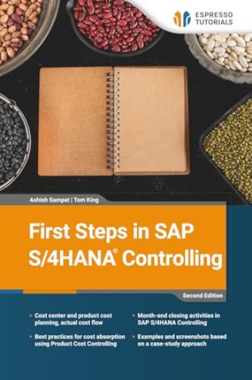 Kansikuva: First Steps in SAP S/4HANA Controlling - second edition