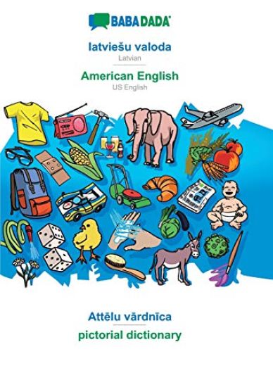 latviesu valoda - American English, Attelu vardnica