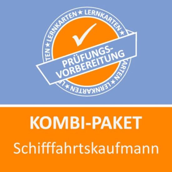 Kombi-Paket Schifffahrtskaufmann Lernkarten