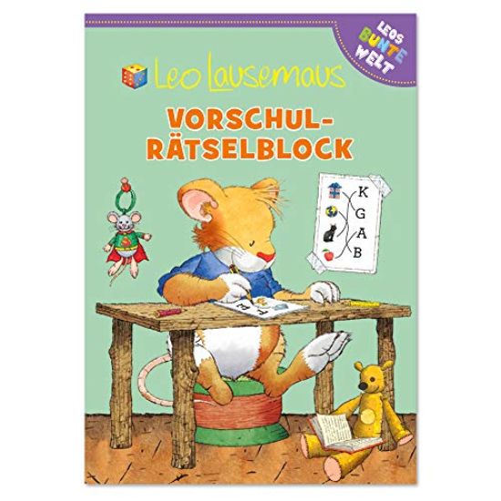 Leo Lausemaus Vorschul-Rätselblock