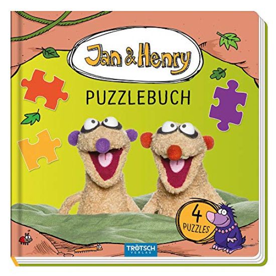 Trötsch Jan und Henry Puzzlebuch mit 4 Puzzle