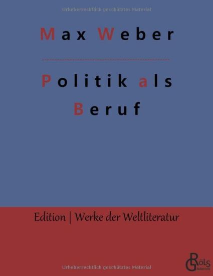 Politik als Beruf