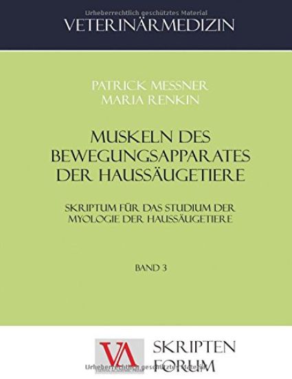 Muskulatur des Bewegungsapparates der Haussäugetiere