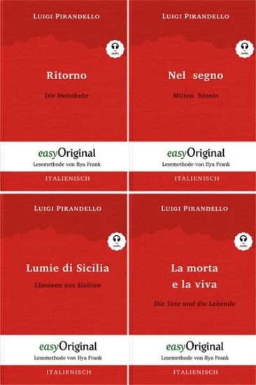 Luigi Pirandello Kollektion (Bücher + Audio-Online) - Lesemethode von Ilya Frank