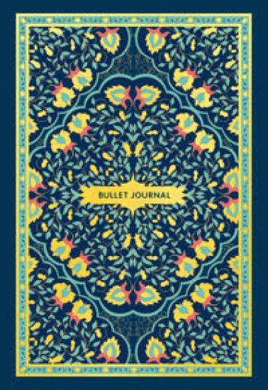 Bloknot v tochku: Bullet Journal (kover zolotoj, 160 c., s naklejkami)