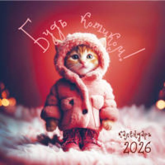 Bud kotikom. Kalendar nastennyj na 2026 god (300kh300 mm)