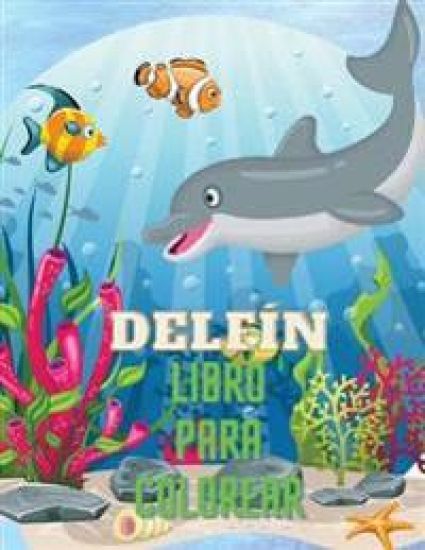 Delfín Libro para Colorear