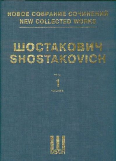 New collected works of Dmitri Shostakovich. Vol. 1. Symphony No. 1. Op. 10. Full Score