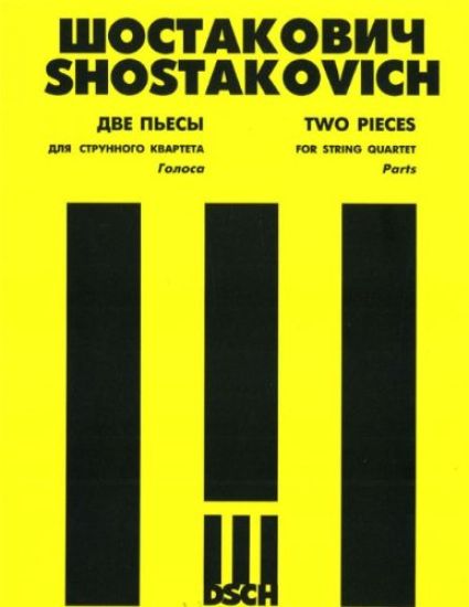 Two pieces for string quartet. 1. Elegy. 2. Polka. Score and Parts. Op. 36 (a)