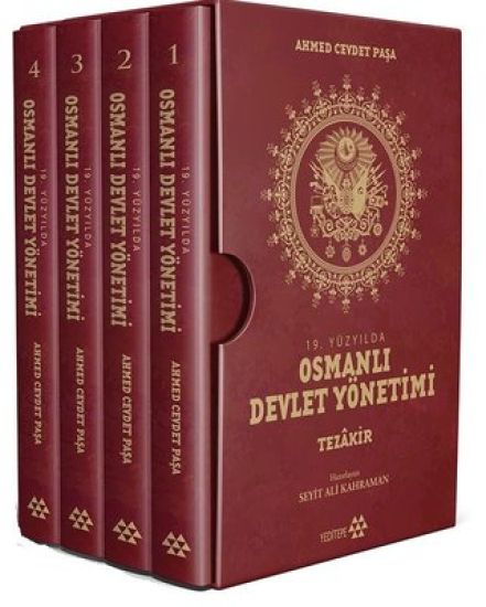 Osmanli Devlet Yönetimi - Tezakir 4 Cilt Takim