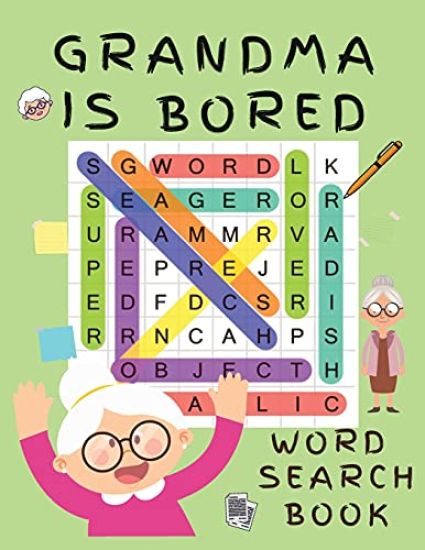 Grandma is Bored Word Search Book