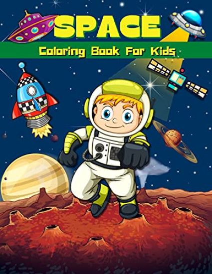 Space Coloring Book For Kids