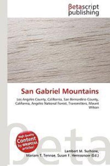 San Gabriel Mountains