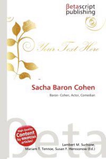 Sacha Baron Cohen