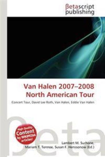Van Halen 2007-2008 North American Tour