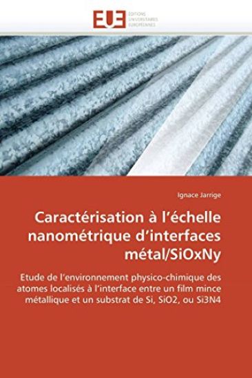 Caract?risation ? L ?chelle Nanom?trique D Interfaces M?tal/Sioxny