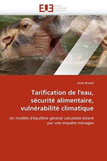 Tarification de l''eau, S?curit? Alimentaire, Vuln?rabilit? Climatique