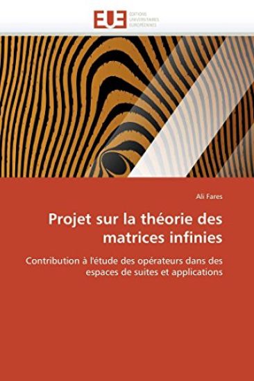Projet Sur La Th?orie Des Matrices Infinies