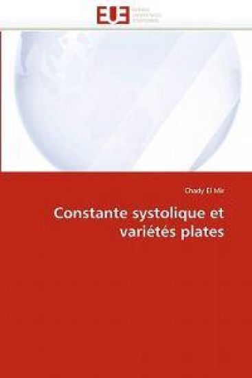 Constante Systolique Et Vari?t?s Plates