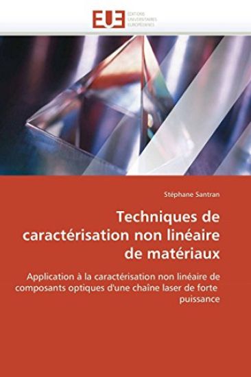 Techniques de Caract?risation Non Lin?aire de Mat?riaux