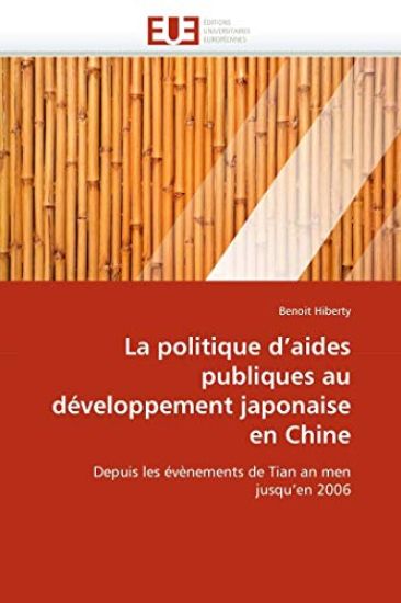 La politique d¿aides publiques au développement japonaise en Chine