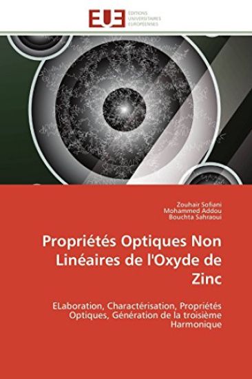 Propri?t?s Optiques Non Lin?aires de l'Oxyde de Zinc