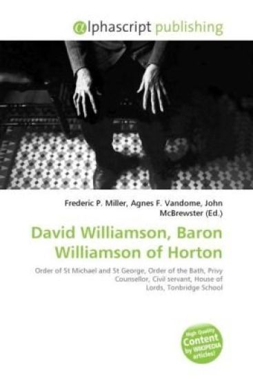 David Williamson, Baron Williamson of Horton