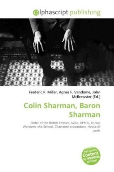 Colin Sharman, Baron Sharman