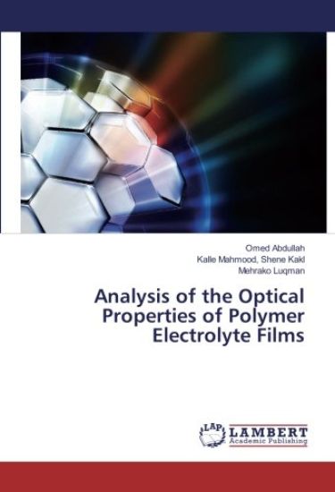Analysis of the Optical Properties of Polymer Electrolyte Films